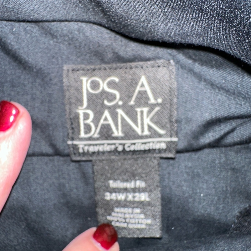 Jos. A. Bank Traveler's Collection Pants - Black